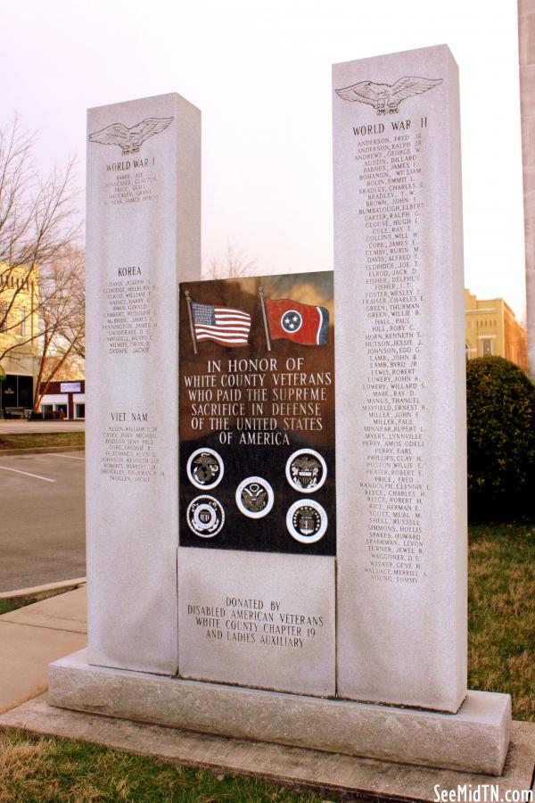 White County War Memorial - Sparta