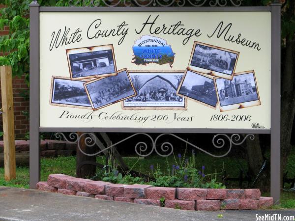 Heritage Museum sign