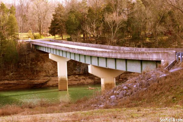 Hodges Bridge over Caney Fork River