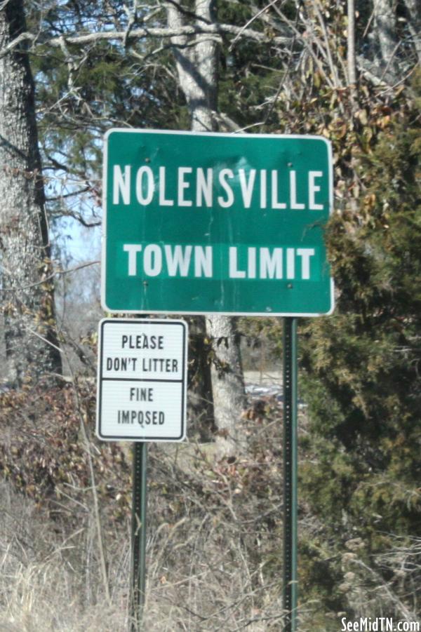 Nolensville Town Limit