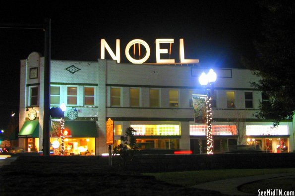 Noel Hotel sign Noel Hotel sign