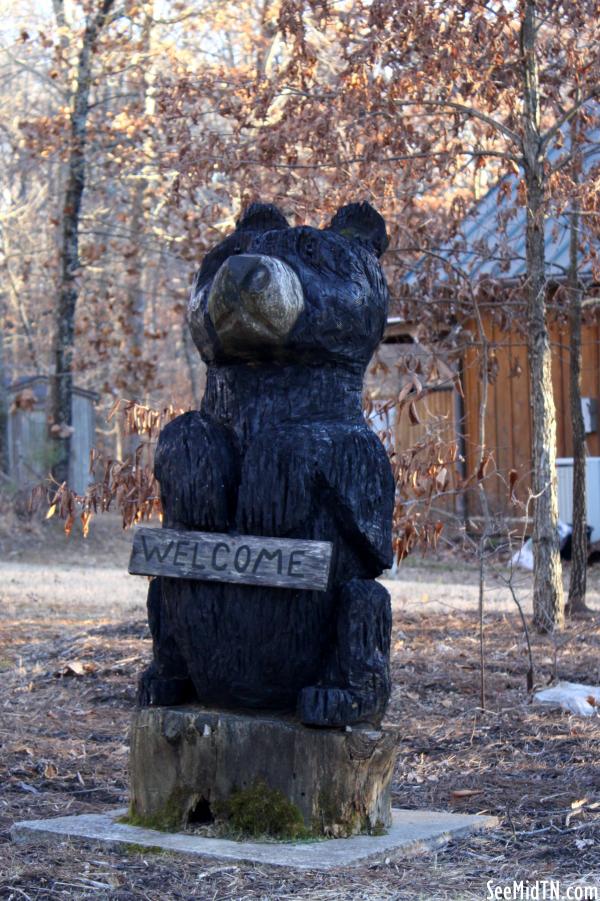 Bowie Nature Park welcome bear