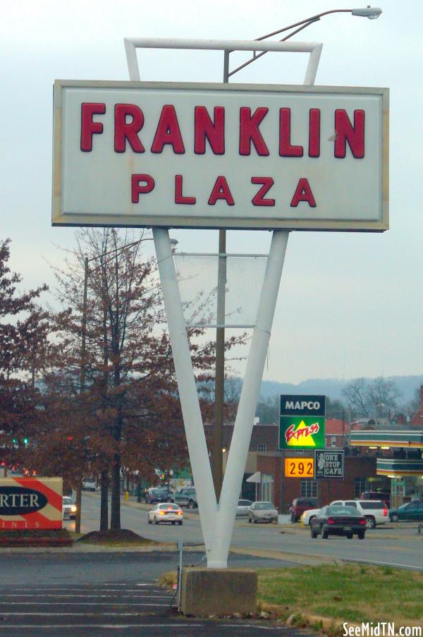 Franklin Plaza sign