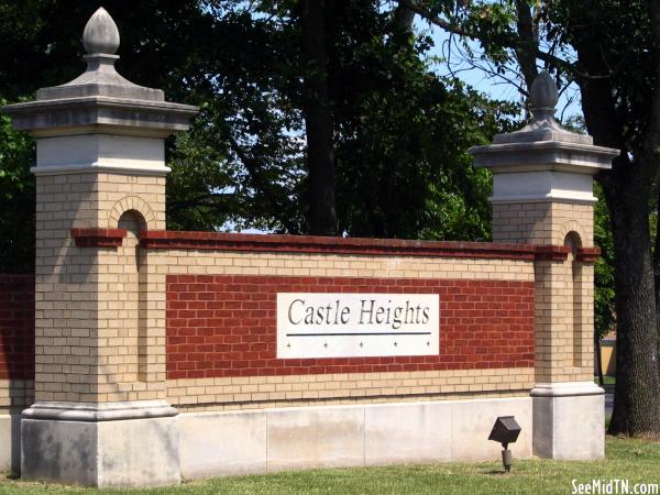 Castle Heights Entrance Sign