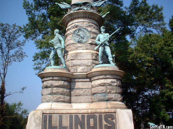 Bragg Reservation Illinois Monument