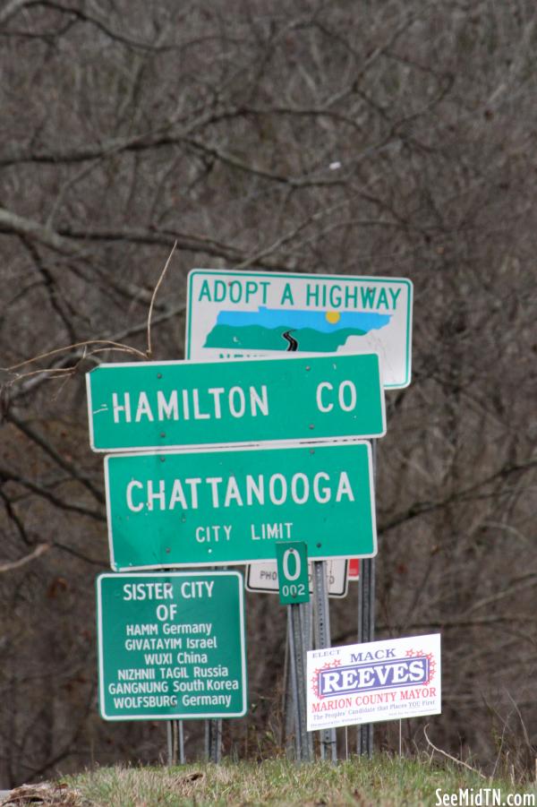 Hamilton County & Chattanooga City Limits