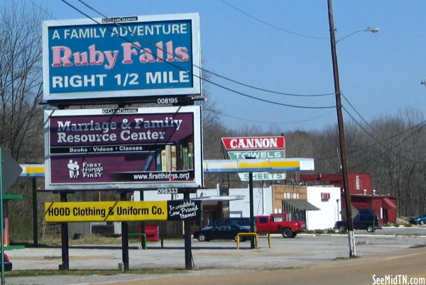 Ruby Falls Billboard 2005