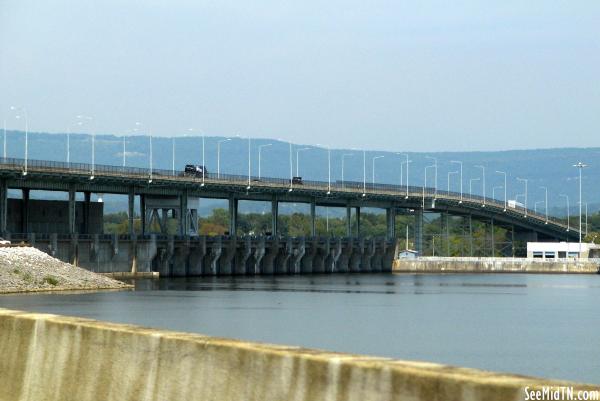 TVA Chickamauga Dam and Highway
