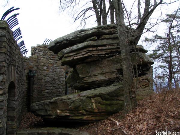 Point Park Rock Formation next to Ochs Museum