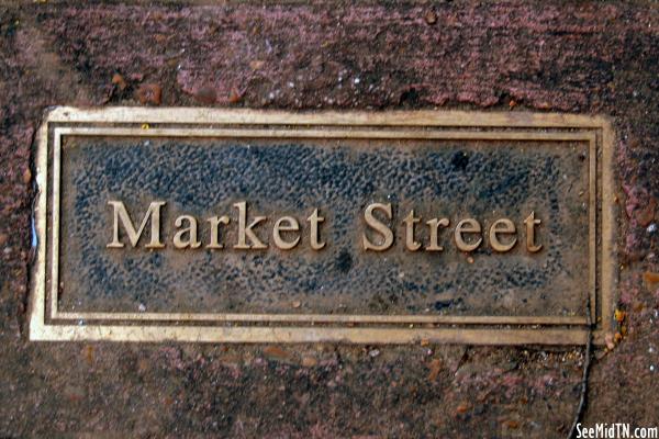 Market Street plaque