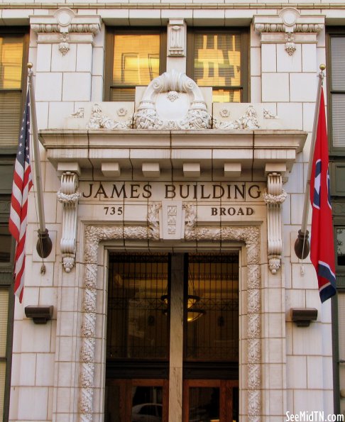 James Building entrance