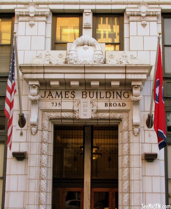 James Building entrance