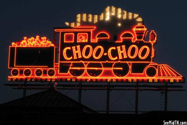 Choo Choo sign