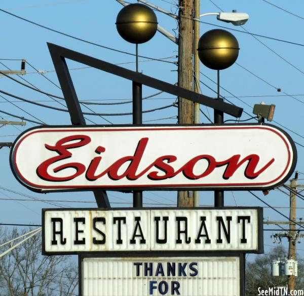 Eidson Restaurant Sign
