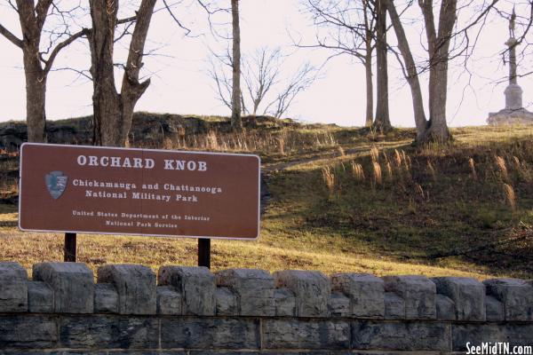 Orchard Knob Sign