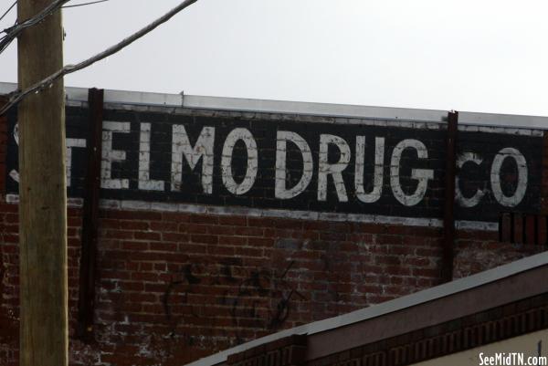 St. Elmo Drug Co Ghost Sign
