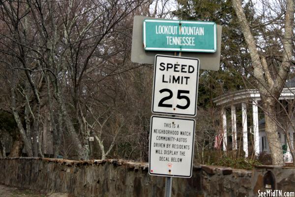 Lookout Mountain Tennessee city limit