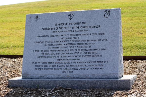 Chattanooga National Cemetery: Honor of the Chosin Few