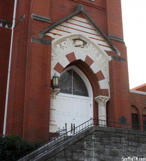 First Baptist Church Entrance Detail