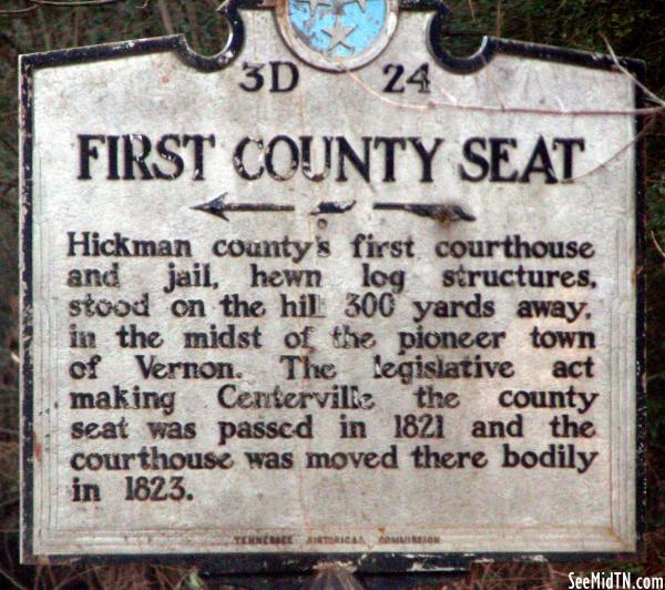 Hickman: First County Seat