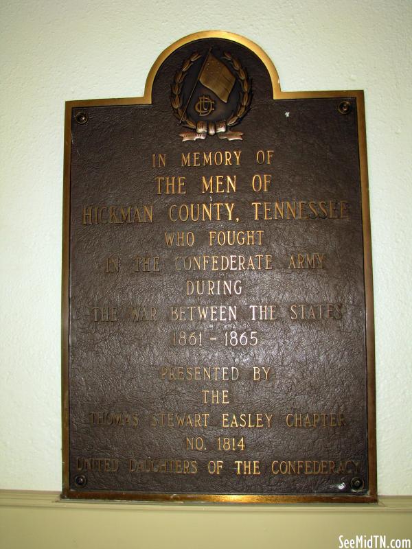 Hickman: Confederate Memorial