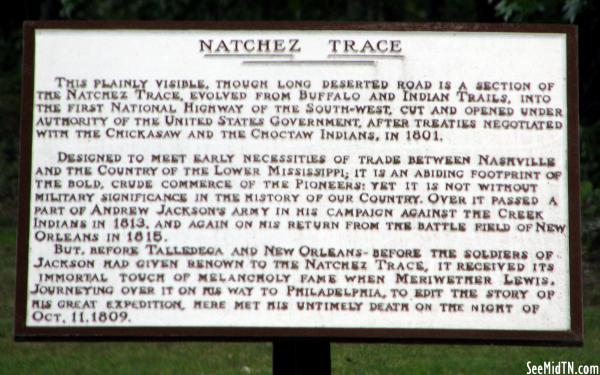 Lewis: Natchez Trace