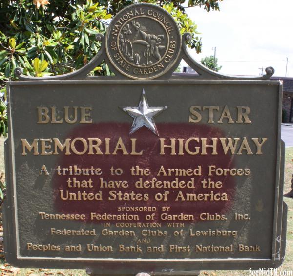 Marshall: Blue Star Memorial Highway