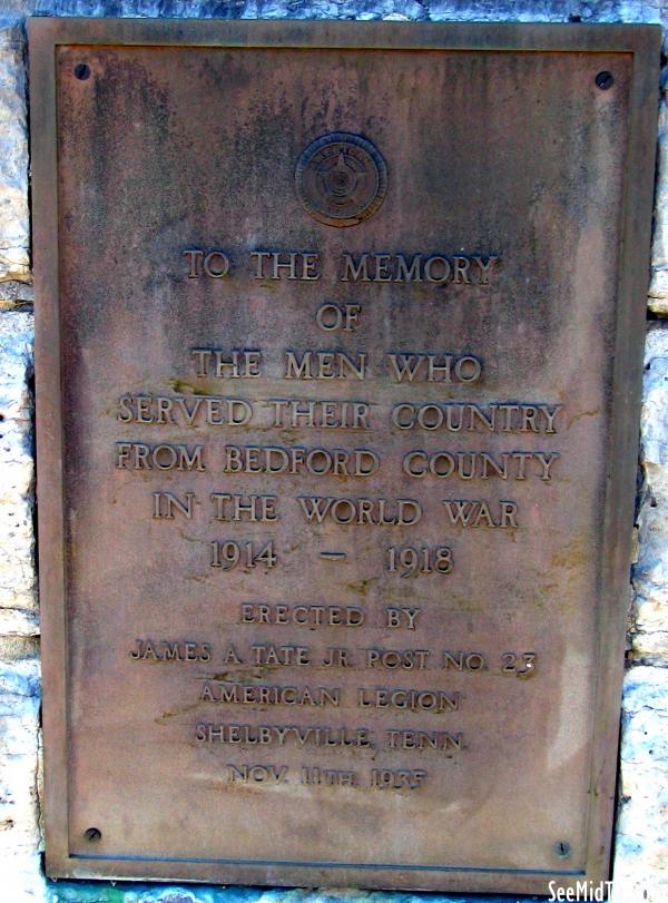 Bedford: WWI Memorial