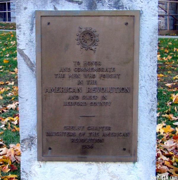 Bedford: American Revolution memorial
