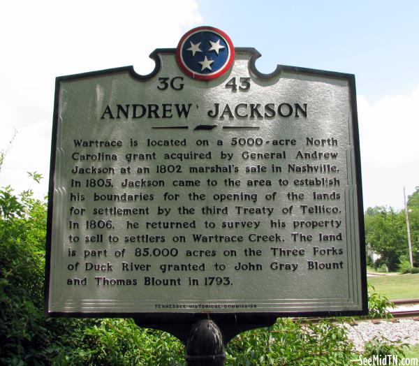 Bedford: Andrew Jackson