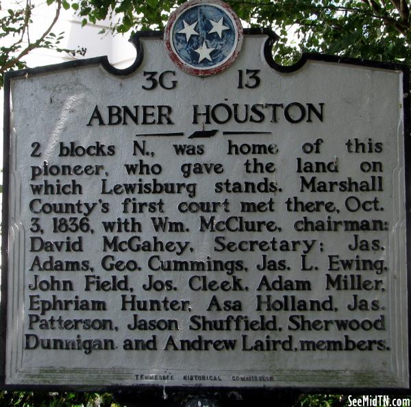 Marshall: Abner Houston