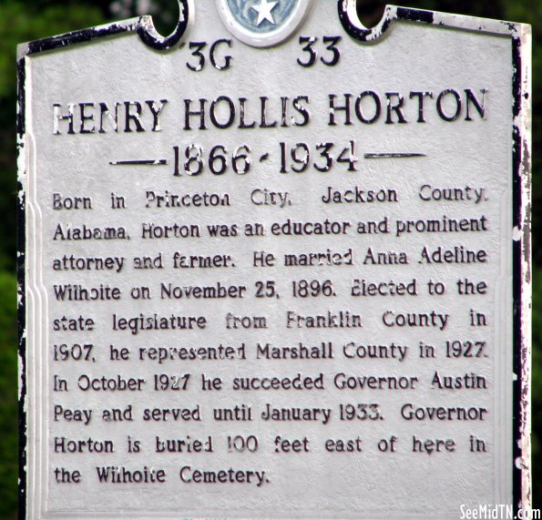 Marshall: Henry Hollis Horton