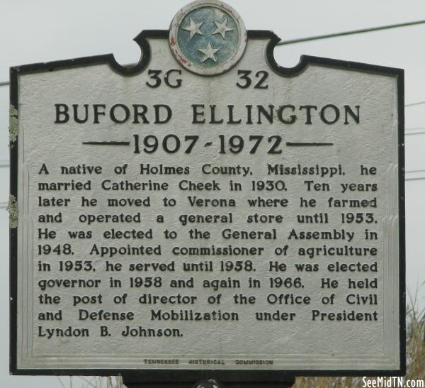 Marshall: Buford Ellington