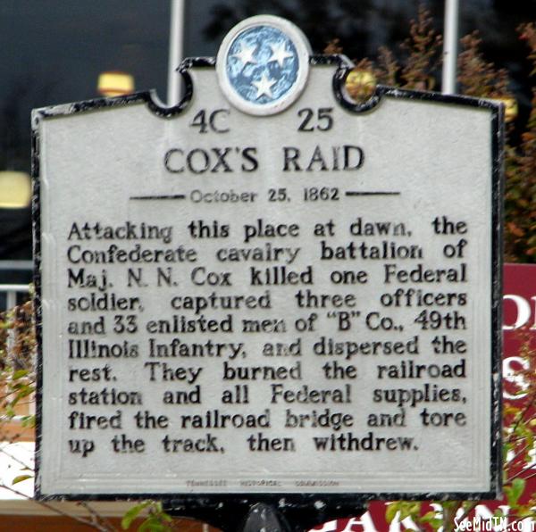 Chester: Cox's Raid