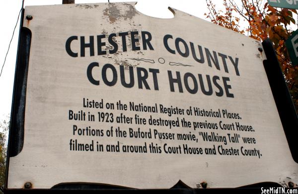 Chester: County Courthouse