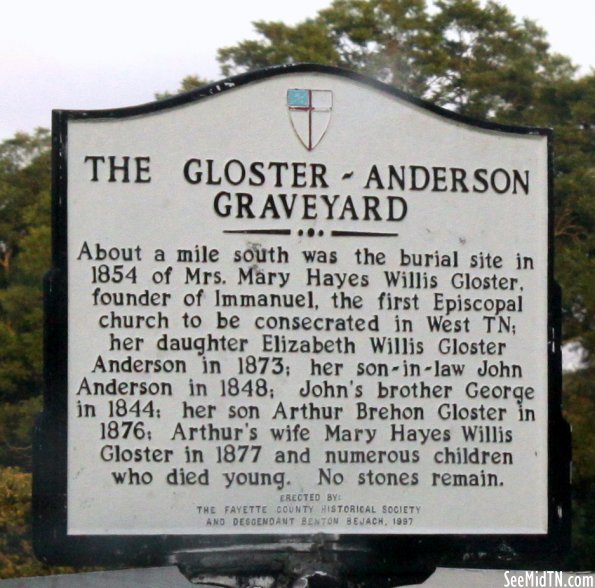 Fayette: The Gloster-Anderson Graveyard