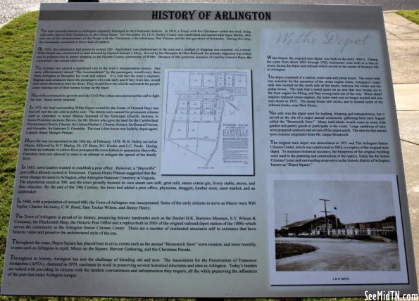 Shelby: Arlington, History of