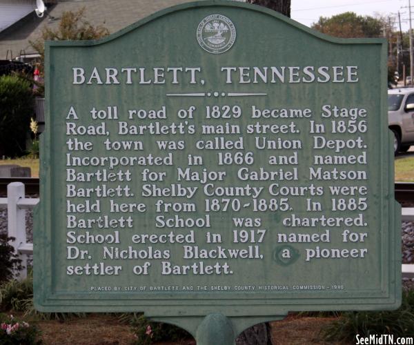 Shelby: Bartlett, Tennessee