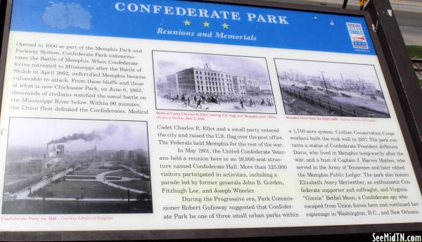 Shelby: Confederate Park Reunions and Memorials