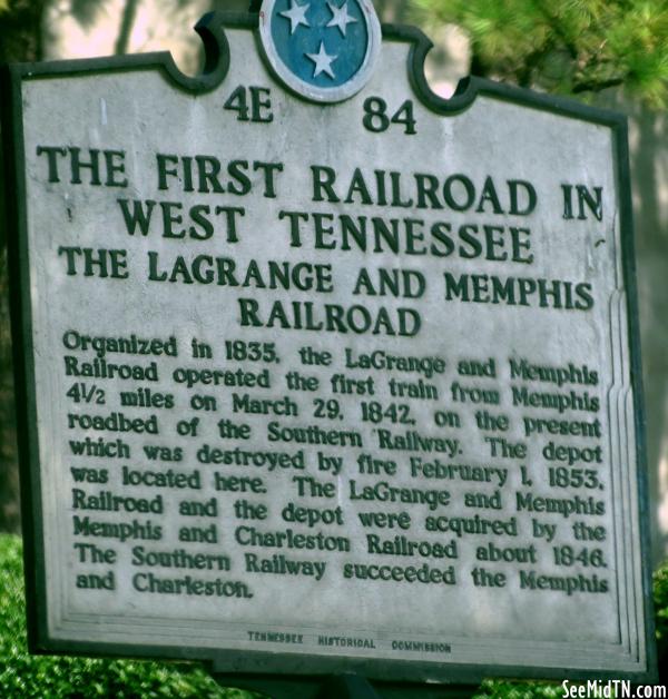 Shelby: First Railroad in West Tennessee