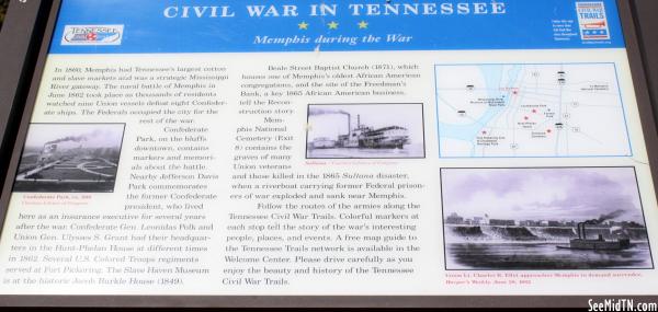 Shelby: Civil War - Memphis during the War