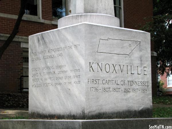 First Capital of Tennessee Monument