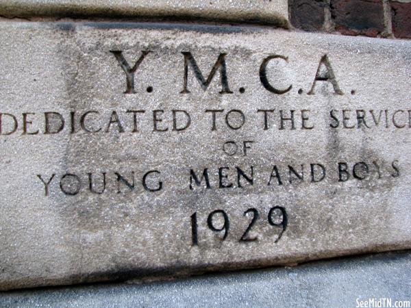 YMCA Building Cornerstone
