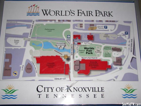 World's Fair Park Map