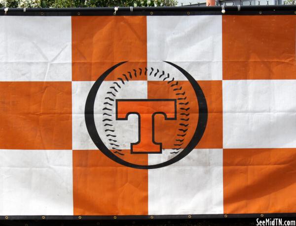 UT Baseball Flag along Todd Helton Dr.