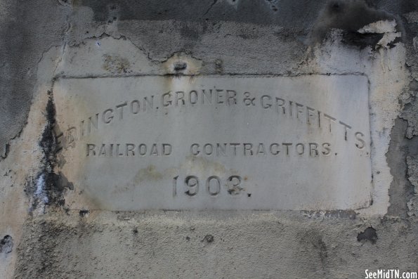 Norfolk Southern Bridge over Cumberland Ave Plaque