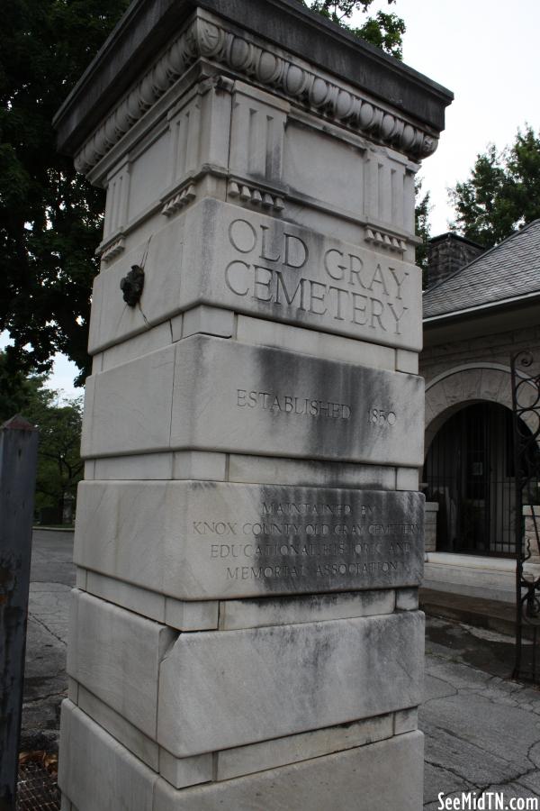 Old Gray Cemetery entrance