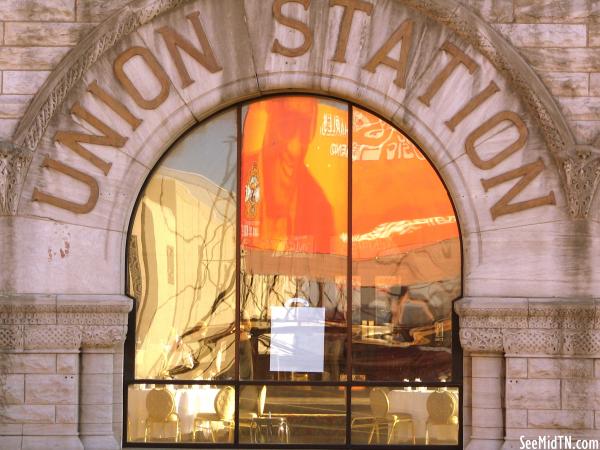 Union Stations Broadway Arch Window