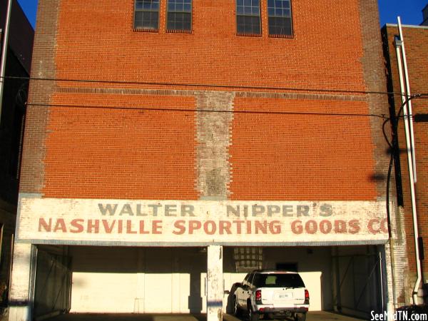 Walter Nipper Sporting Goods rear entrance