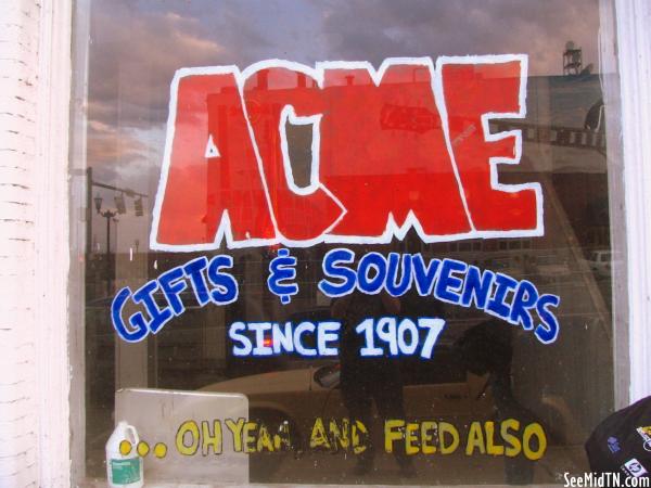 Acme Farm Supply window
